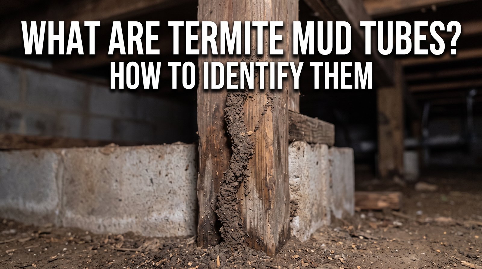What Are Termite Mud Tubes? How to Identify Them