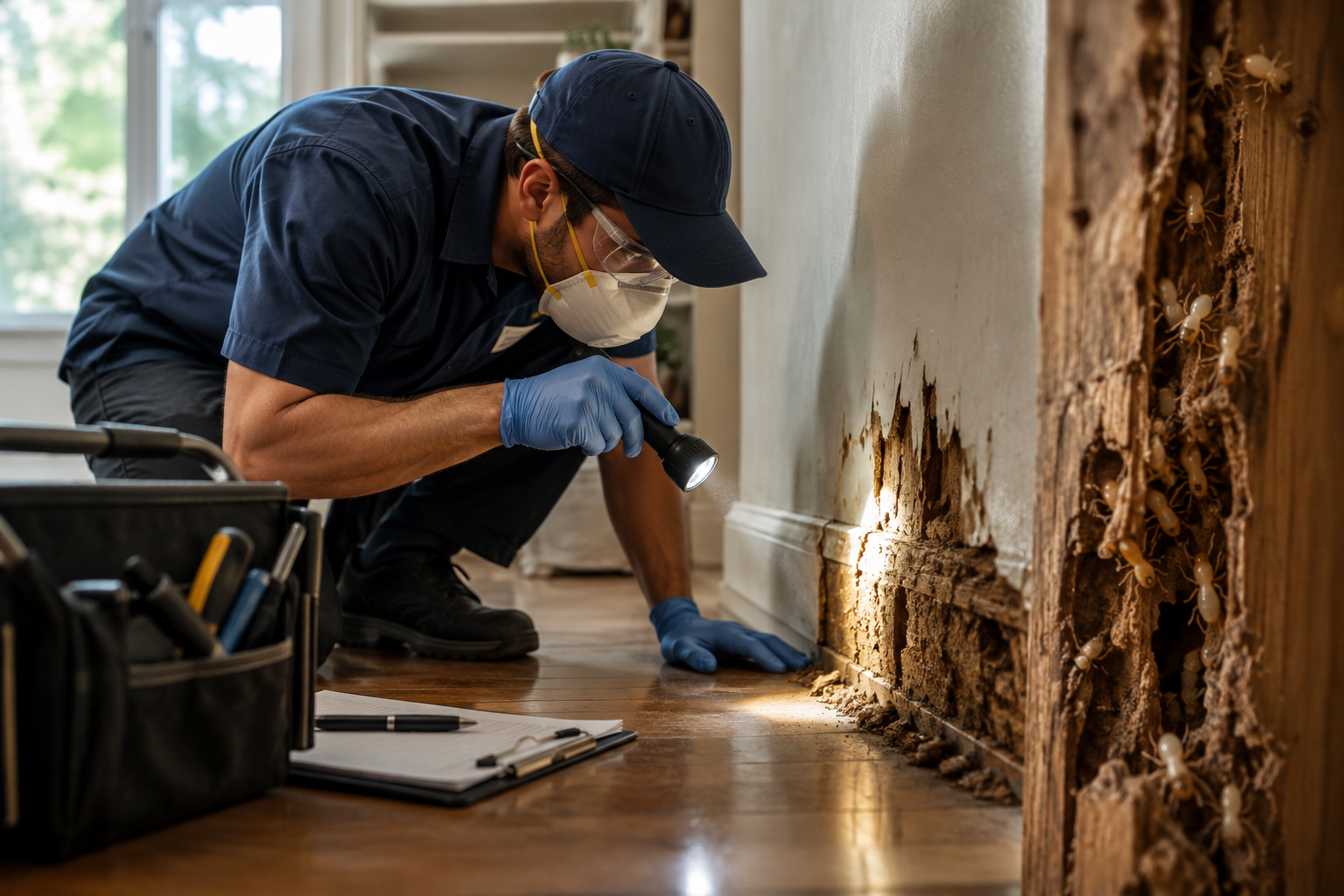 What Happens During a Termite Inspection?